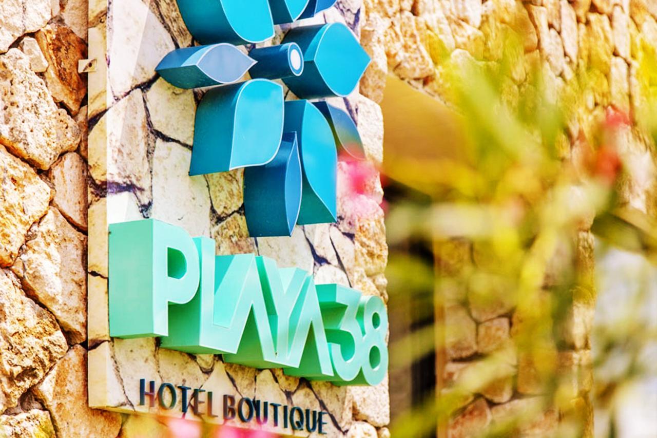 Playa 38 - Hotel Boutique Playa del Carmen Exteriör bild